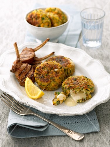 Lammchops mit Falafel