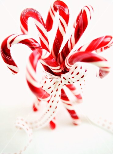 Zuckerstangen, zusammengebunden