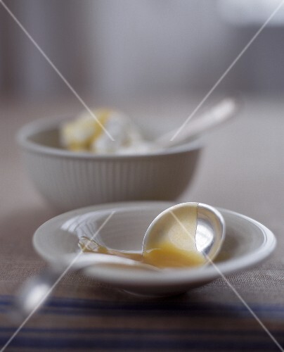 Bowl with Gravy Spoon