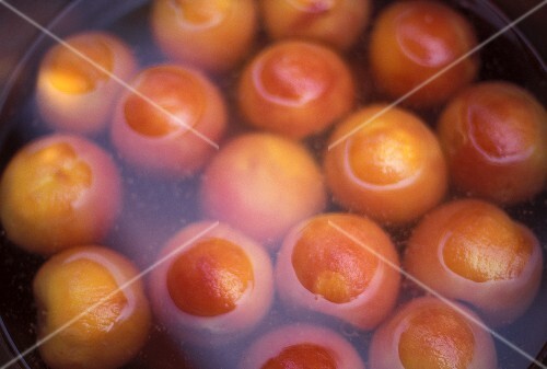 Poached Peaches