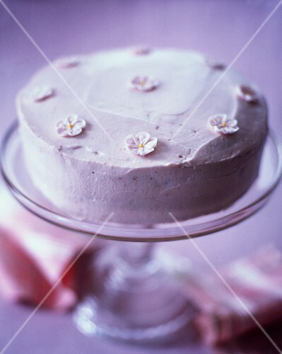 Raspberry Cream Cake