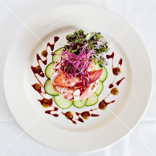 Maine Lobster Louis with Cucumber