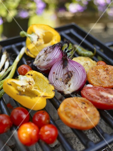 Verschiedenes Gemüse auf dem Grill
