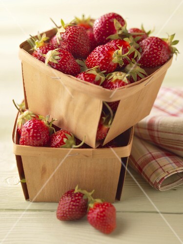 Fresh Strawberries in Two Quart Boxes