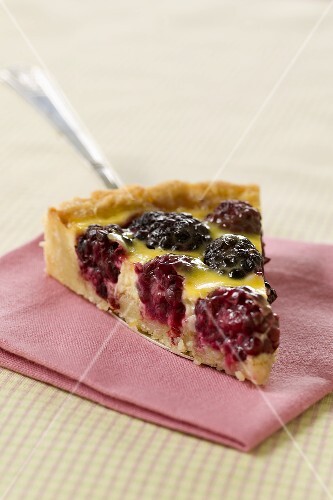 A Slice of Blackberry Tart