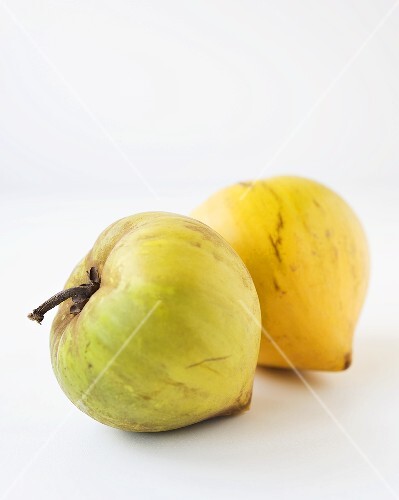 Two Canistel Fruit (Pouteria Campechiana); Egg Fruit
