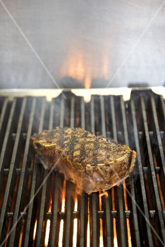 Organic Bone-In Sirloin on the Grill