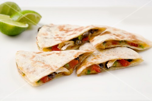 Chicken and Black Bean Quesadillas