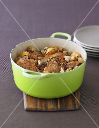Pot of Chicken Stew